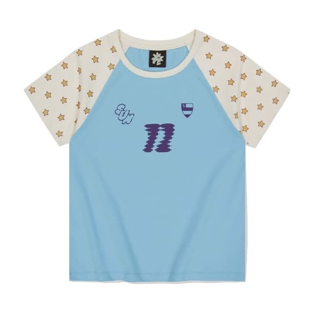 썬러브 W All-Star Raglan Tee Light Blue
