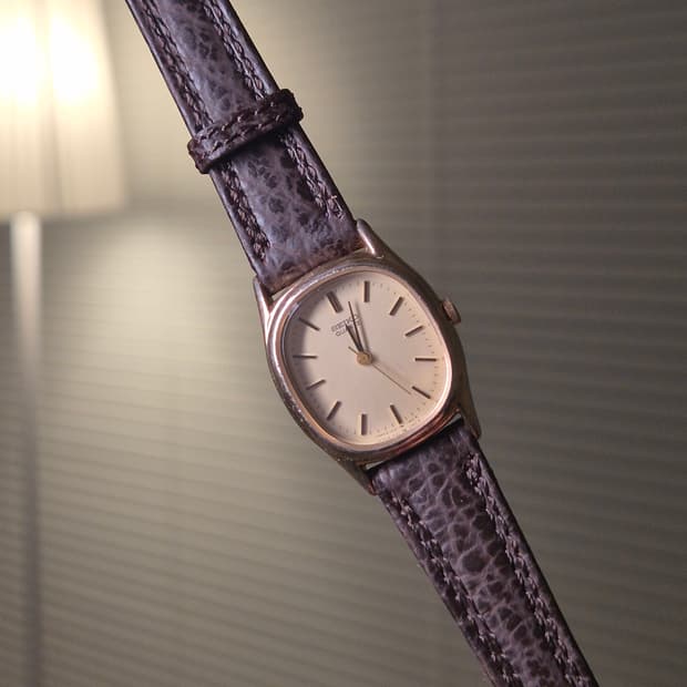 [무료배송]80's 세이코 골드 1421 쿼츠 여성용