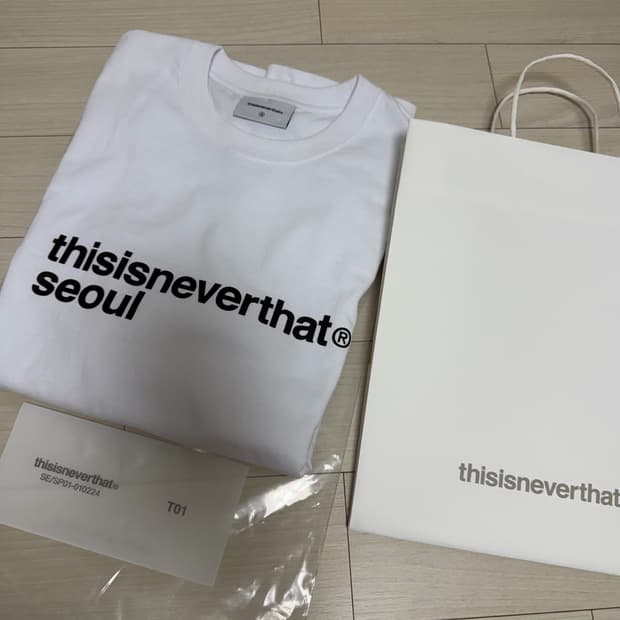 디스이즈네버댓 서울 반팔