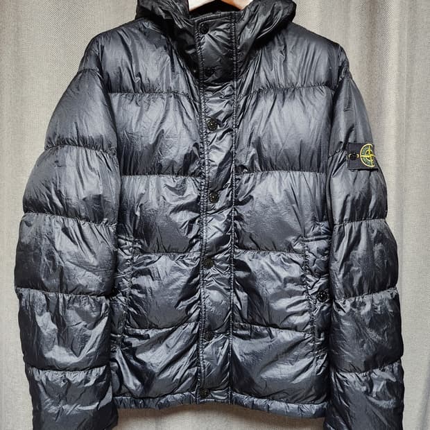 스톤아일랜드 올드 일본판 가먼트다이드 패딩