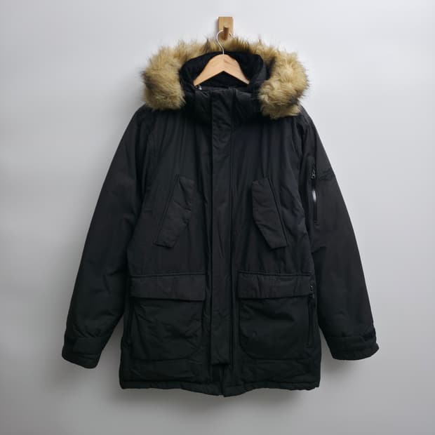 [XL] 노스페이스 구스다운 블랙 패딩