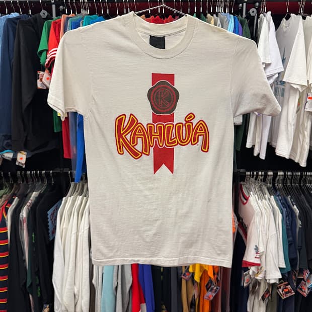 1980년대 빈티지 싱글 스티치 Kahlua 티셔츠
