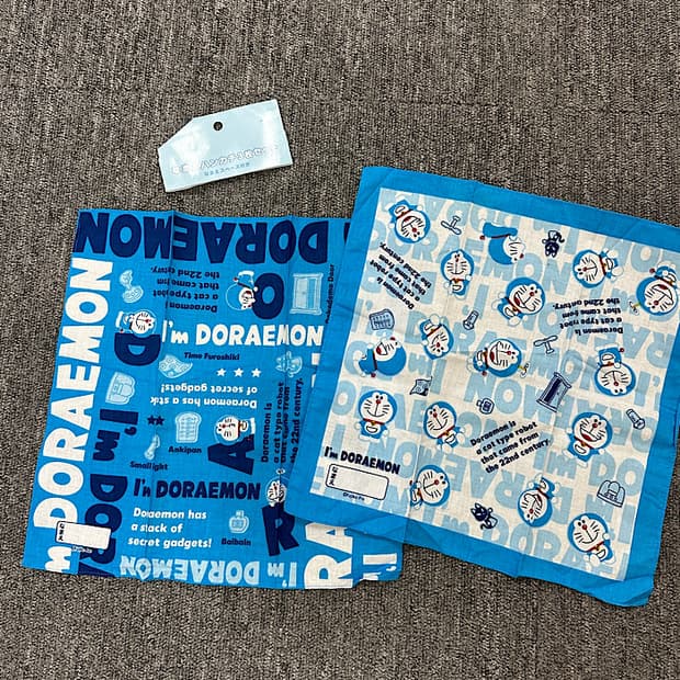 새상품 도라에몽 반다나 