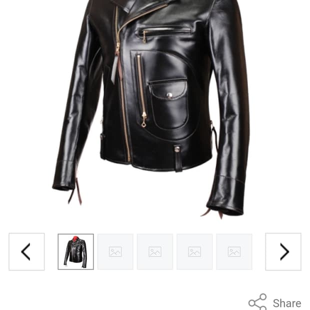 마스터필름 로드챔프 가죽자켓