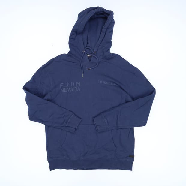 [XL] 버커루 네이비 후드 티셔츠 1215H1