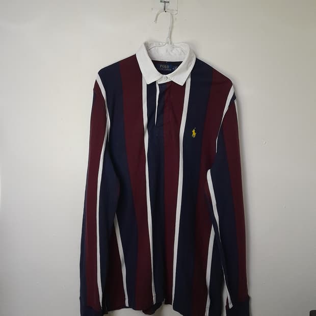 랄프로렌 폴로 큐알탭 럭비 카라티 M/100