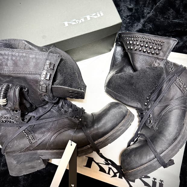 Kmrii chrome boots 10