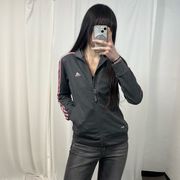 Adidas Charcoal Pink Jersey