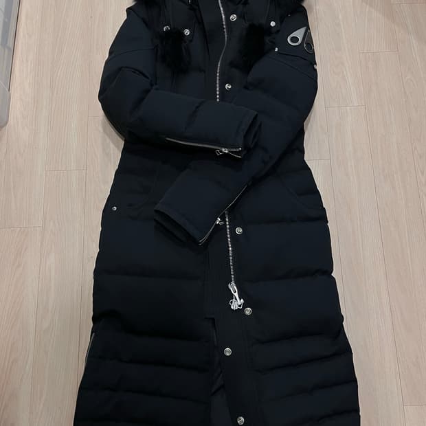 무스너클 여성 롱패딩