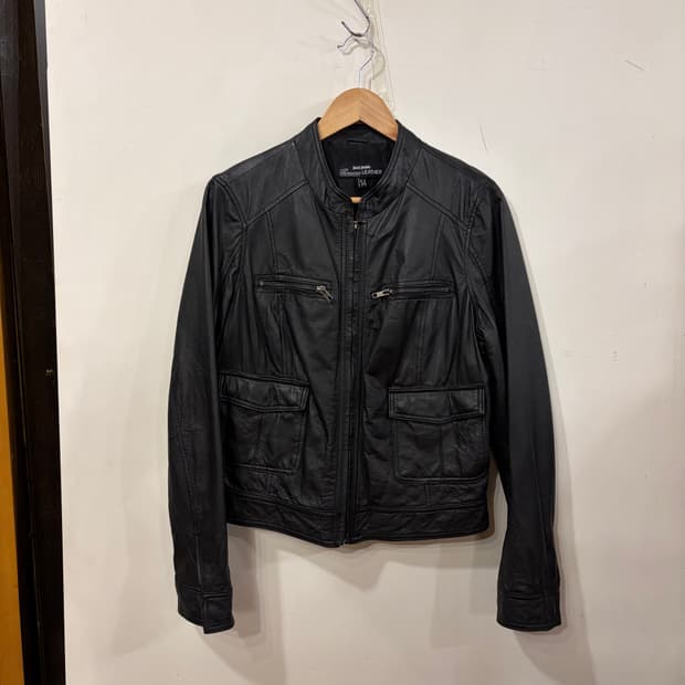 레더 바이커자켓