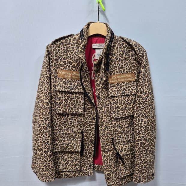 진호진스 레오파드 야상 자켓 남성100