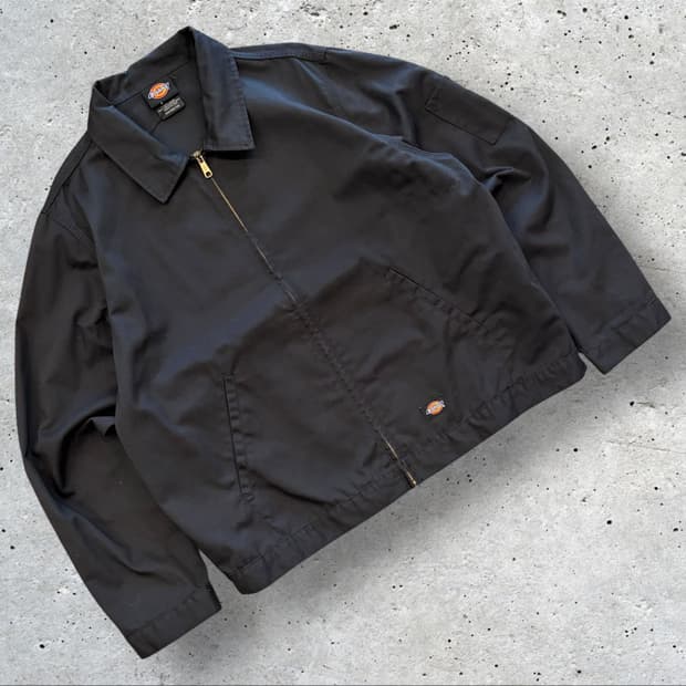 [XL] 디키즈 아이젠하워 블랙 워크 자켓 D297