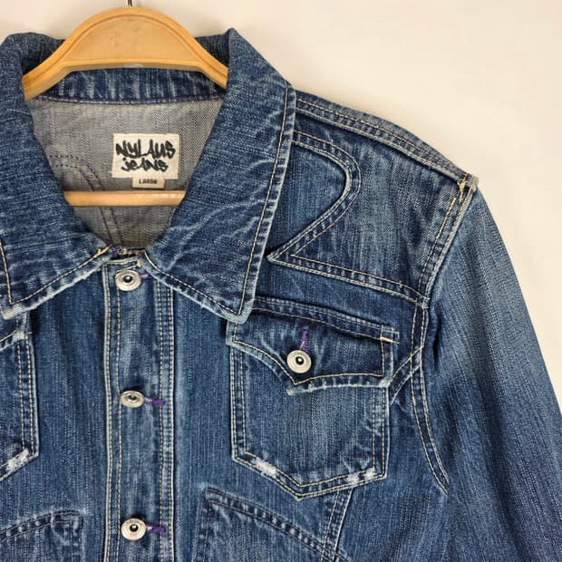 Nylaus jeans 아메카지 데님자켓