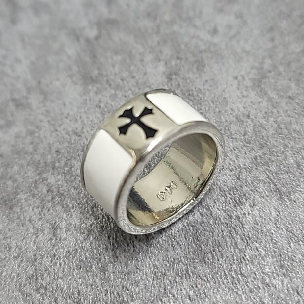 cross vintage ring
