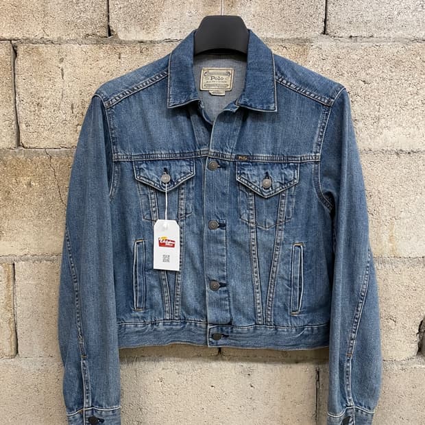 폴로 랄프로렌 3세대 데님 트커러 자켓 