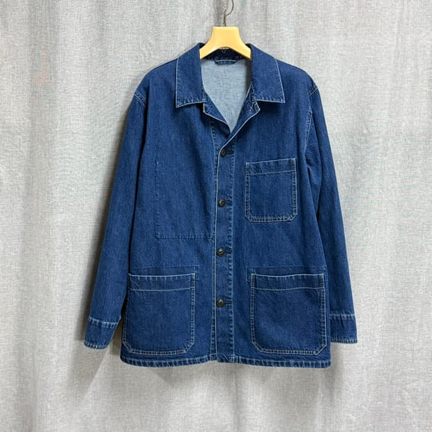 [XL] 유니클로 데님 초어 워크자켓 청자켓
