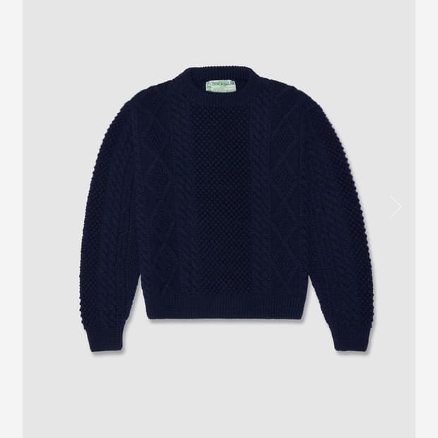 얼바닉30 Aran Knit (Navy)