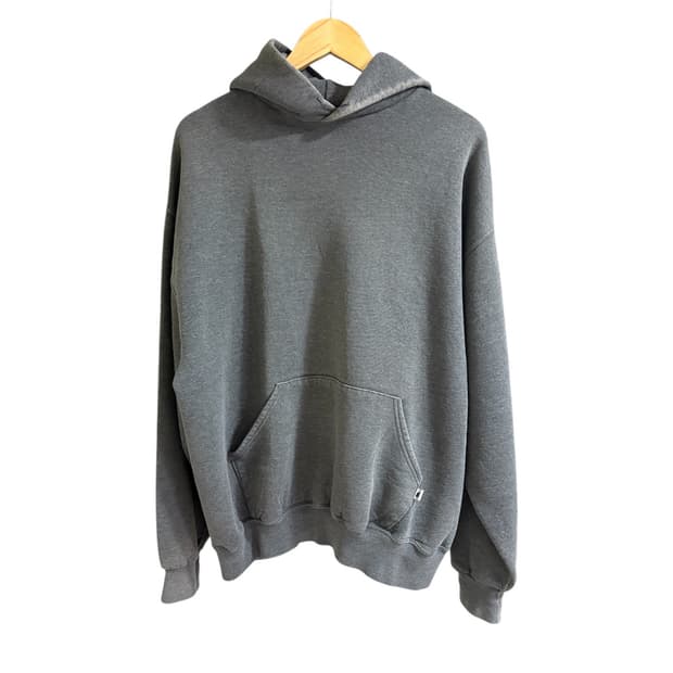 90s 러셀 스웻 후드 다크그레이