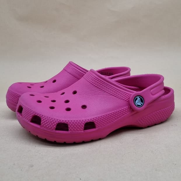 크록스 핑크 클로그 아동 샌들 220