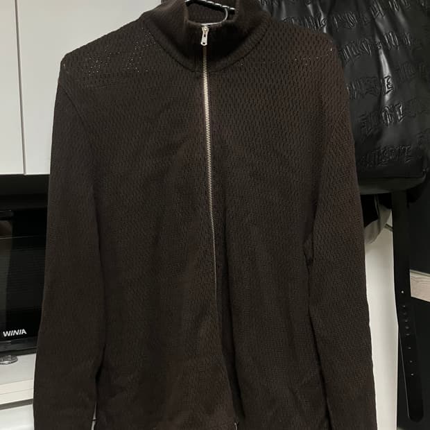 아워레가시 슈렁큰 폴로 집업 44 브라운