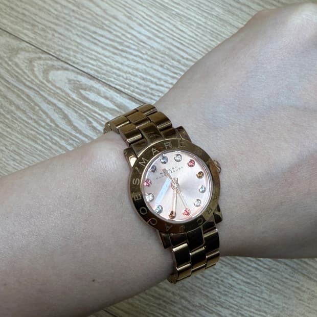 마이클코어스 금장 여성용 시계 