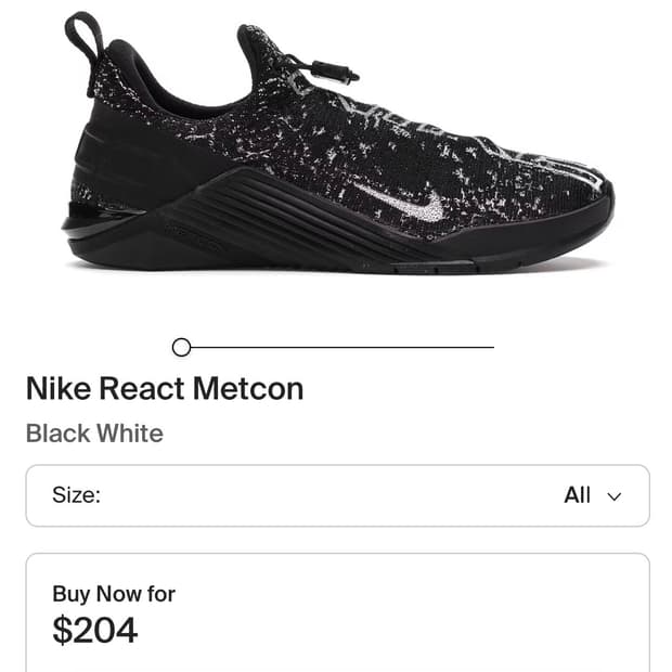 나이키 리액트 메트콘 BQ6044-010 트레이닝화 US8.5 (265)