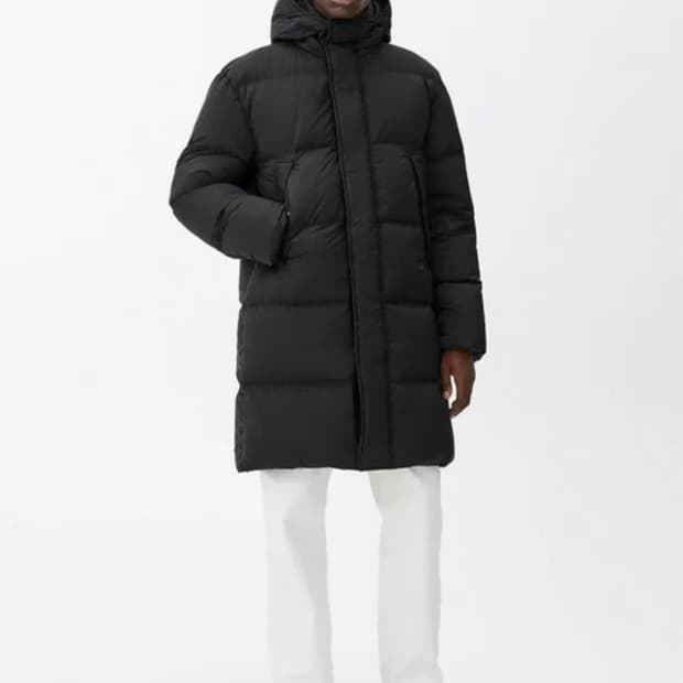 아르켓 arket 다운 롱패딩 블랙