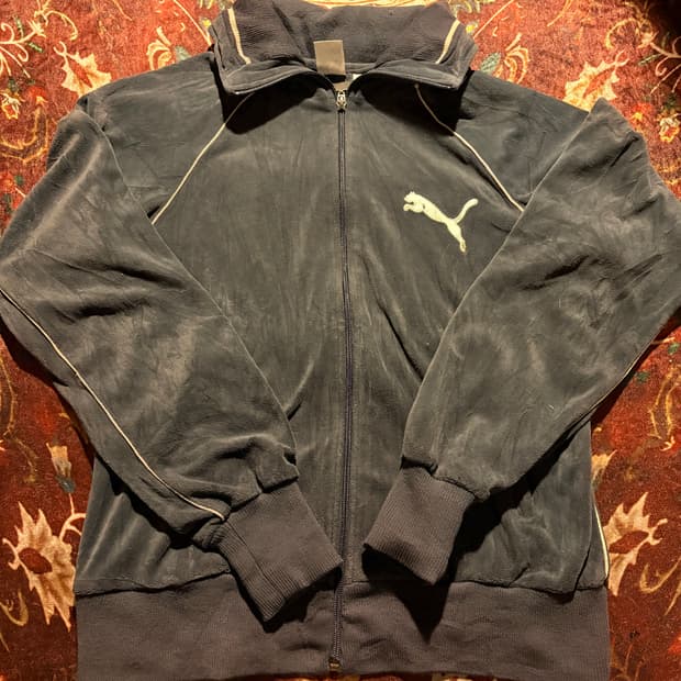 90’s Puma velour track jacket