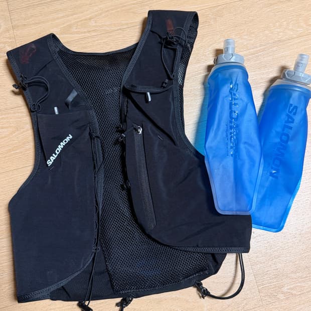 살로몬 ADV 스킨 5 러닝 조끼 L