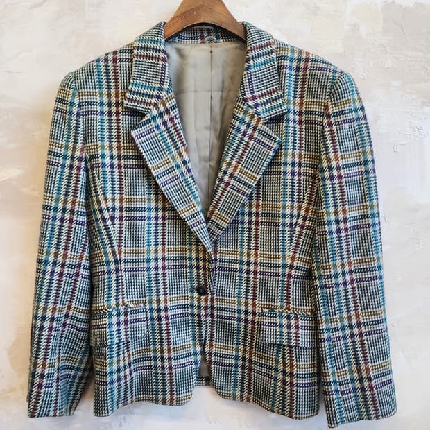 일본빈티지 울 100 자켓