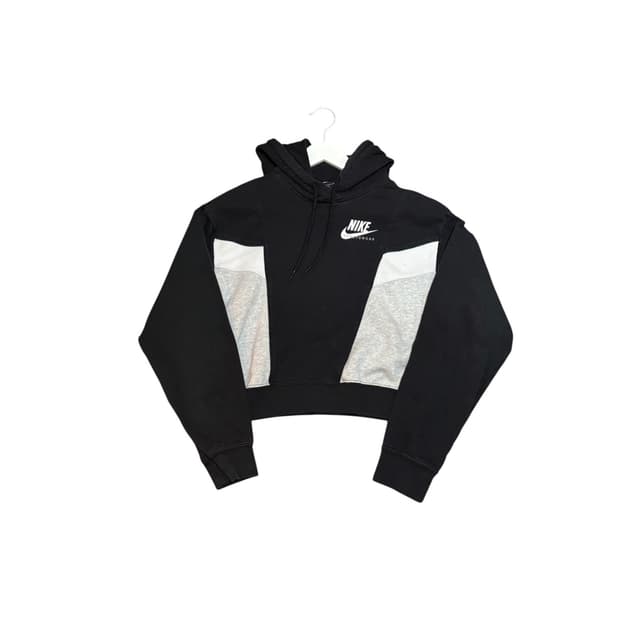 나이키 여성 크롭 후드티 S