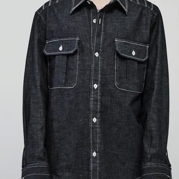 엘무드 스티치 셔츠