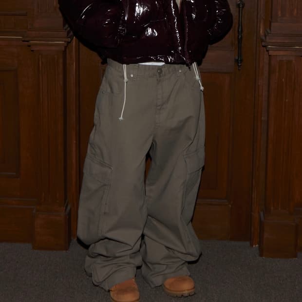 MAPLE CURVED MEGA WIDE CARGO PANTS