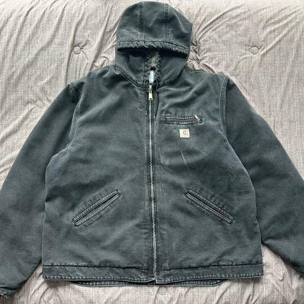 [2XL] 칼하트 샌드스톤 시에라 자켓 j141 blk