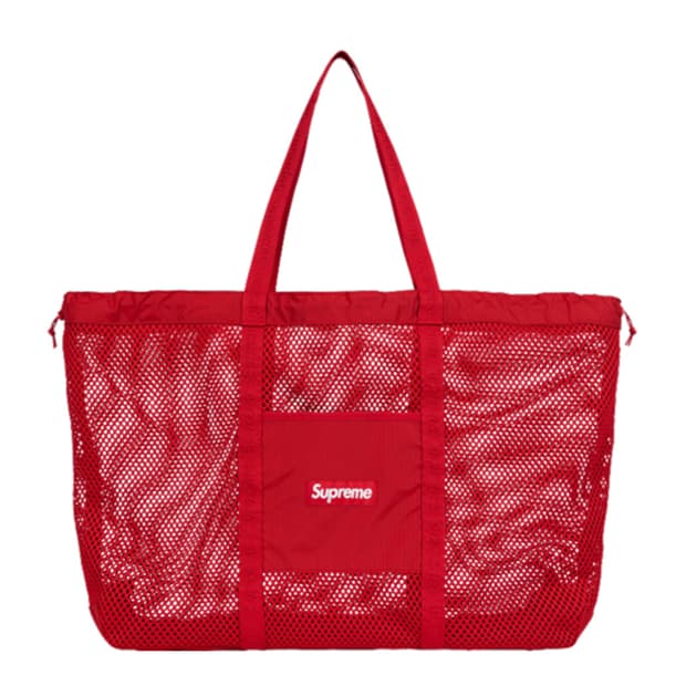슈프림 메쉬 토트백
