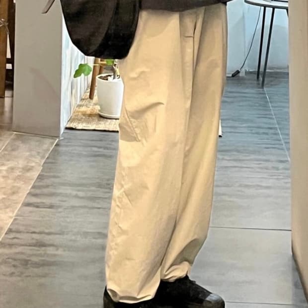 4)해칭룸 벨티드 팬츠 