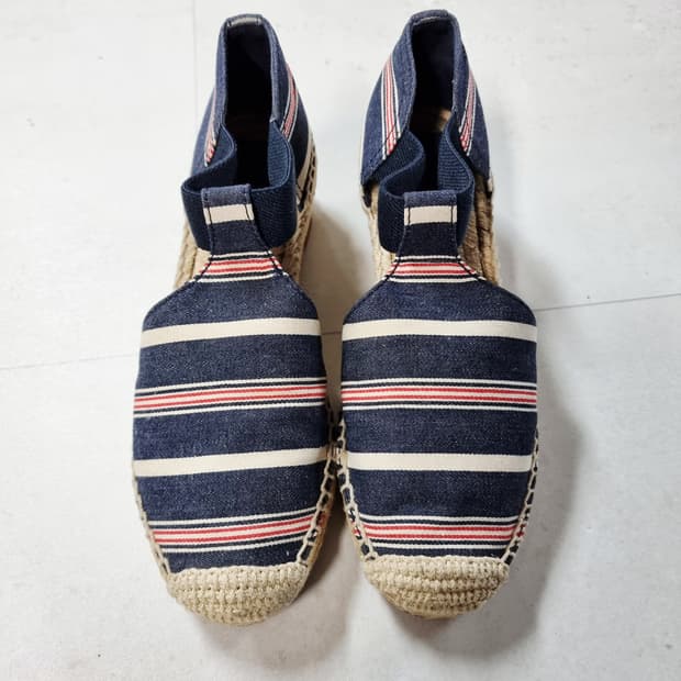 토리버치 에스파드류 웨지힐 샌들 슈즈 구두 (230/표기6M) 상태양호