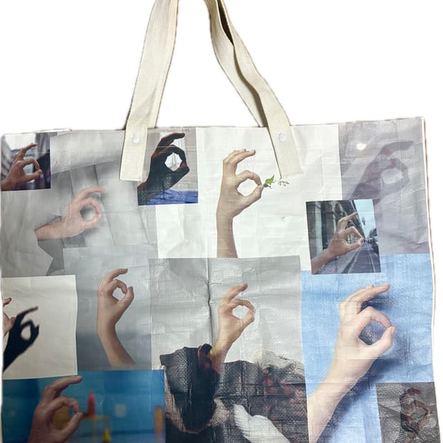 MM6 Maison Margiela 그래픽 토트백