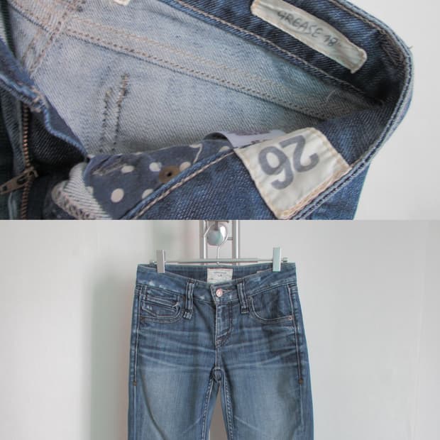 Grease 18 denim pants