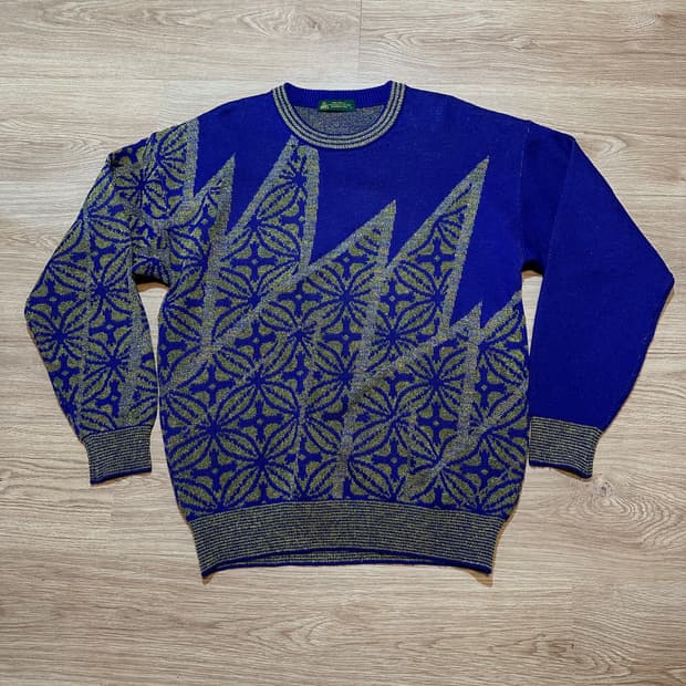 Jumbo 빈티지 패턴 니트