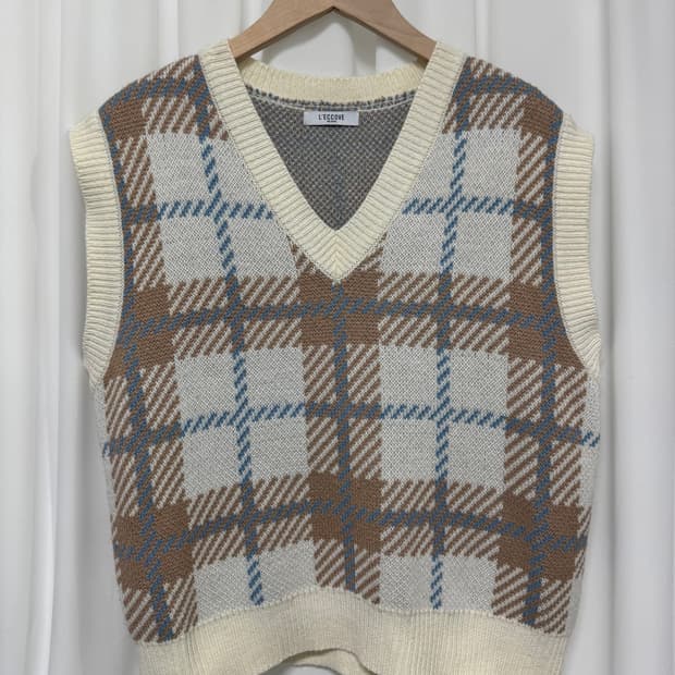 L'ECCOVE 레코브 니트 조끼