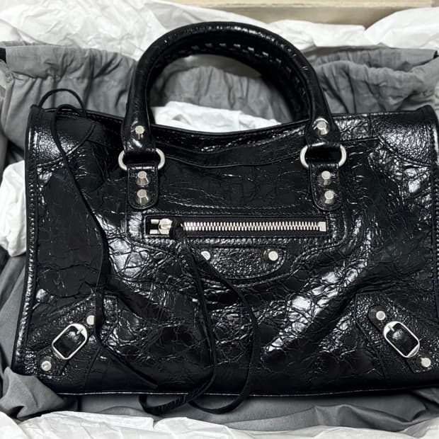 발렌시아가 르시티 스몰 블랙