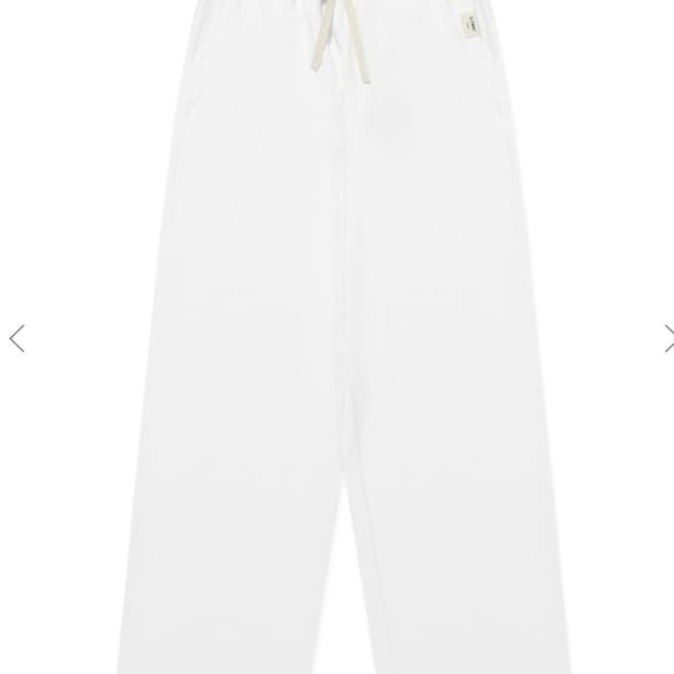 글로니 G CLASSIC SOFT PANTS (WHITE)