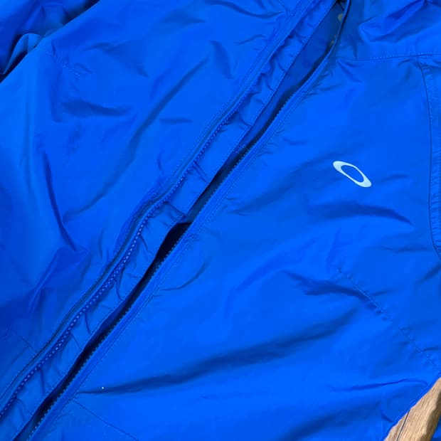 오클리 블루 바람막이 자켓
