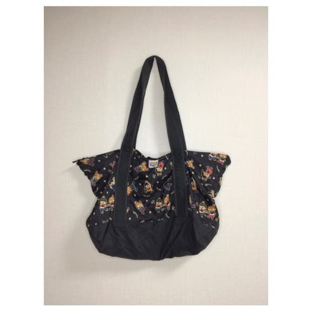 빈티지 믹스 프린팅 숄더백