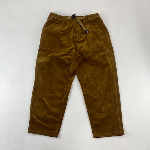 그라미치 코듀로이 밴딩 브라운 팬츠 (100)