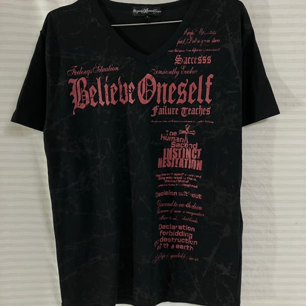 빈티지 블레이드 펑키 레터링 반팔 1060 모리걸 y2k 스트릿 갸루 펑