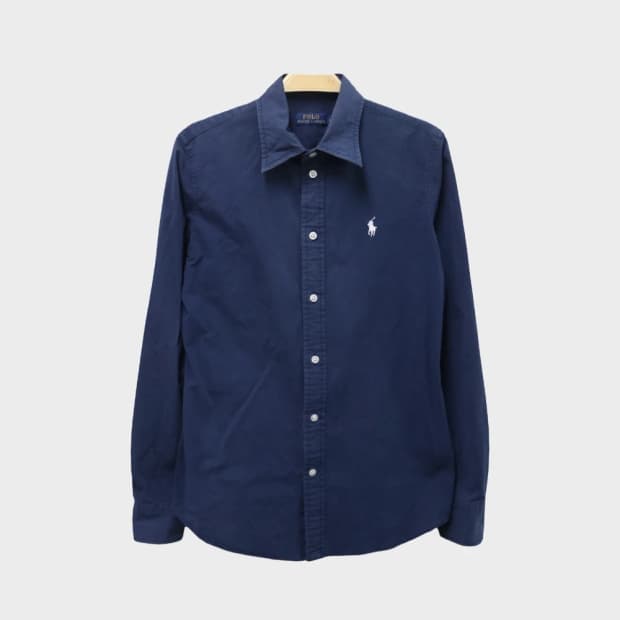 폴로 랄프로렌 네이비  코튼 셔츠 65074