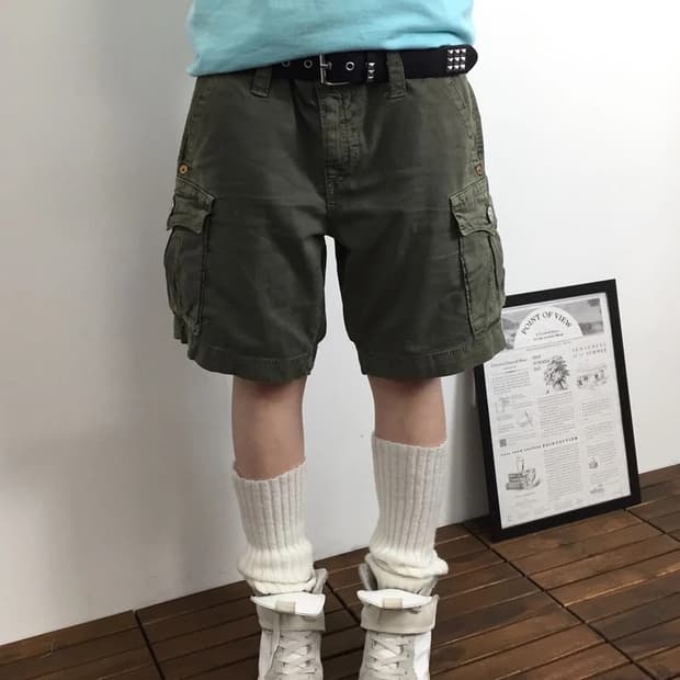 True Religion Y2K Cargo Shorts