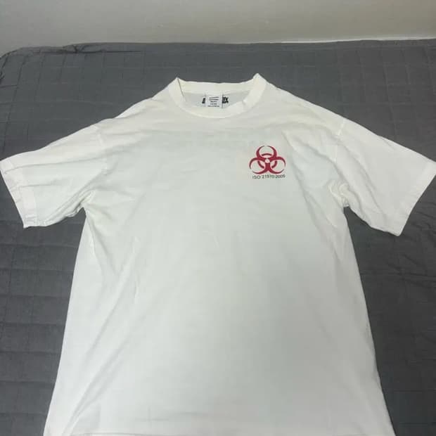 [S] 베트멍 유전자 변형 제네티컬 반팔 티셔츠 화이트